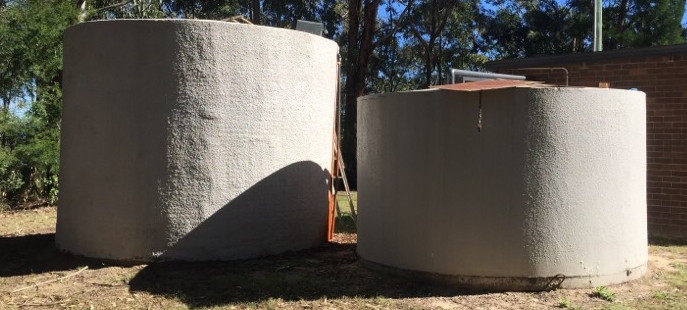 Concrete water tank